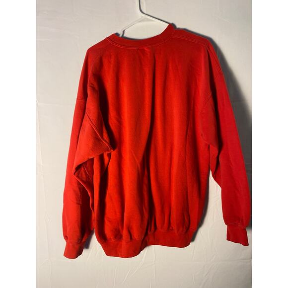 Gildan US Marines Corps Printed Red Crewneck Pullover Sweater Men's Size XL - Picture 2 of 2